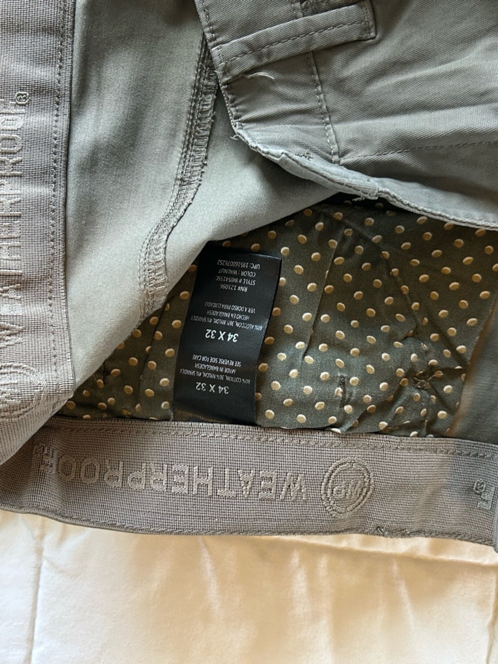 Men's Work pant Bundle:Tan, Olive & Charcoal Multi brand *wrangler, weatherproof - Picture 4 of 4
